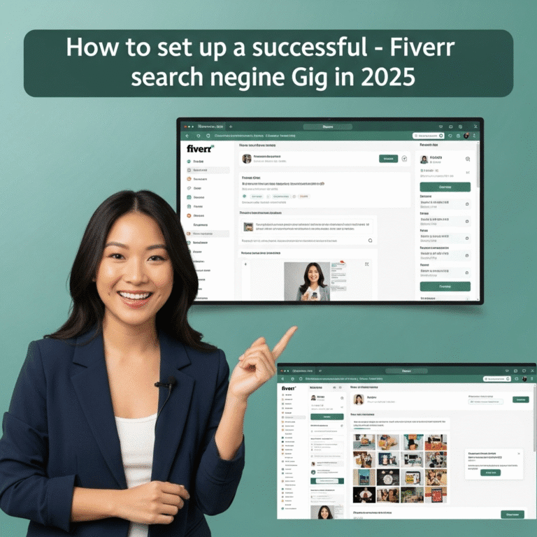 How to Setup Fiverr Gig