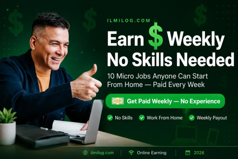 micro jobs no skills required weekly payout