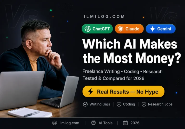 ChatGPT vs Claude vs Gemini for making money online 2026