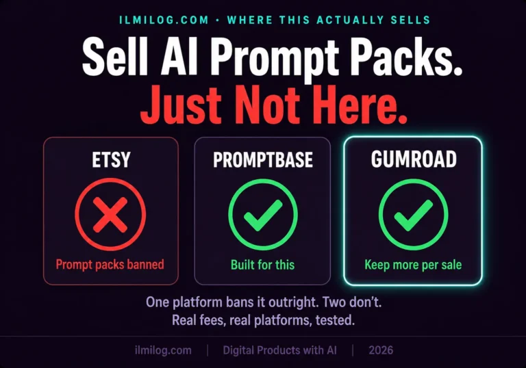 Best AI prompt packs to sell online — platform comparison and pricing guide
