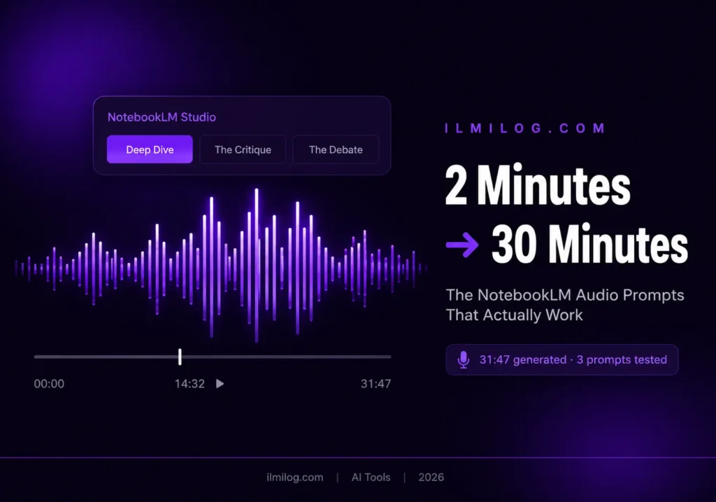 NotebookLM audio overview guide get longer deep dive 2026