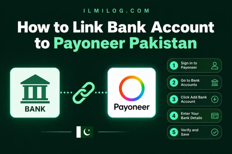 How to link bank account to Payoneer Pakistan