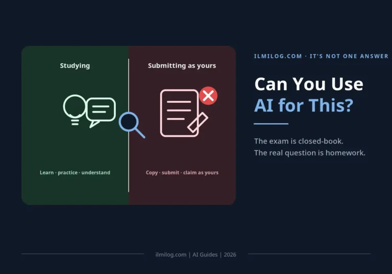 Can I use AI for matric exam prep — studying vs submitting line