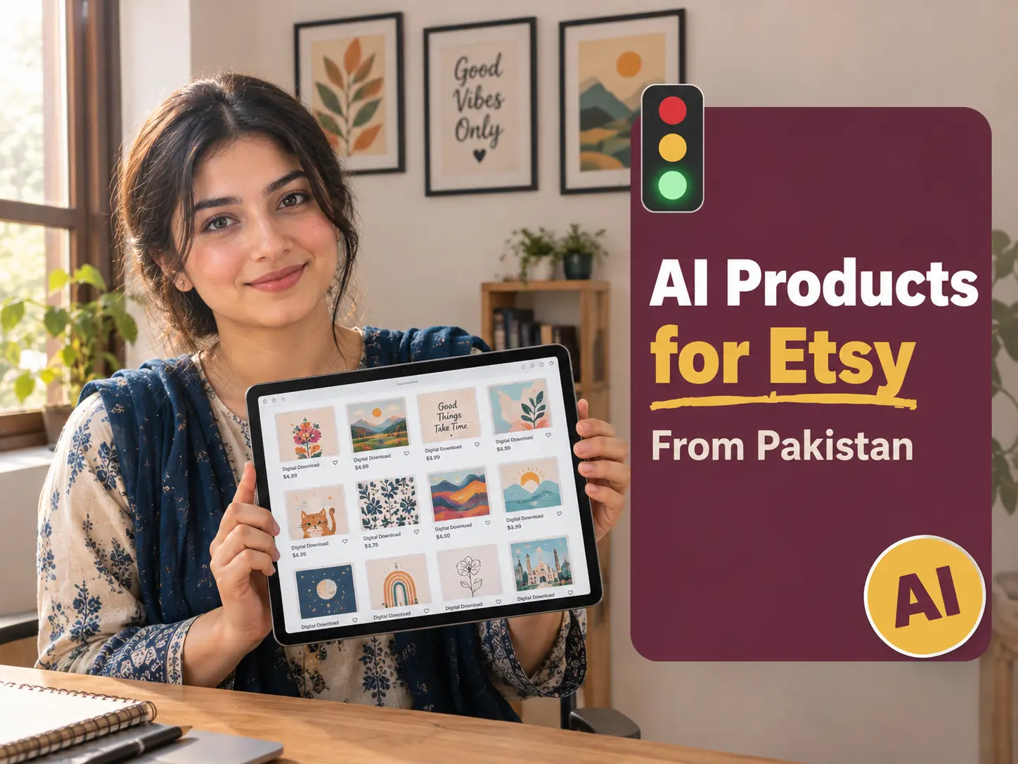 AI Products on Etsy From Pakistan: What’s Allowed (2026)
