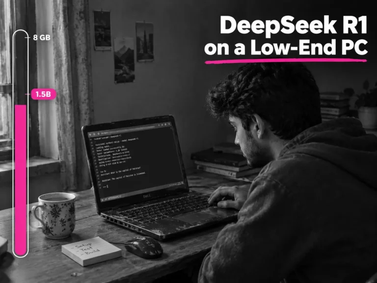 DeepSeek R1 Local Setup on Low-End PC