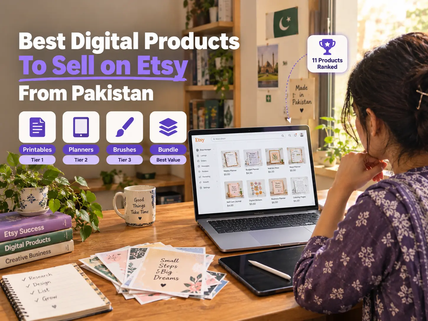 11 Digital Products Pakistanis Sell on Etsy (2026)